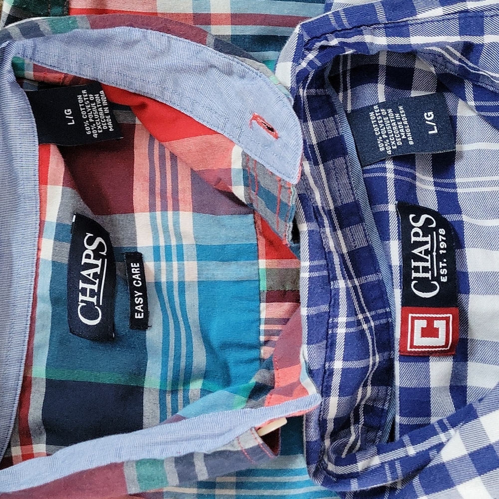 2 - Chaps Button Down Shirts - image 2